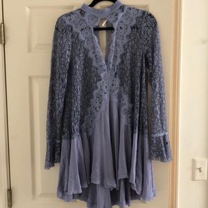 free people tunic lace dress